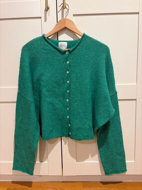 Things Between Piper Kelly Green Cardigan